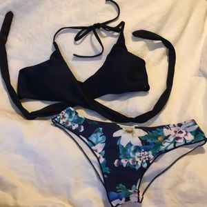 Navy Blue Swimsuit